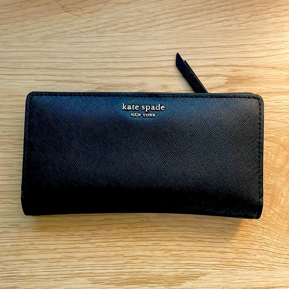 Black Kate Spade Wallet - Picture 1 of 4